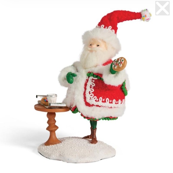 Grandin Road 3 ❤️💚 Holly Jolly Santa’s EUC - Picture 4 of 7